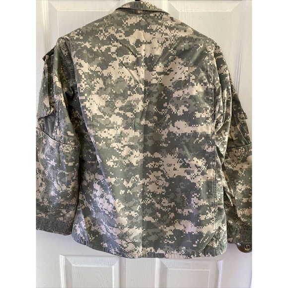 Vintage US Army Combat Uniform Coat Shirt ACU Cotton Blend Non FR UCP Sz XS - Picture 7 of 7